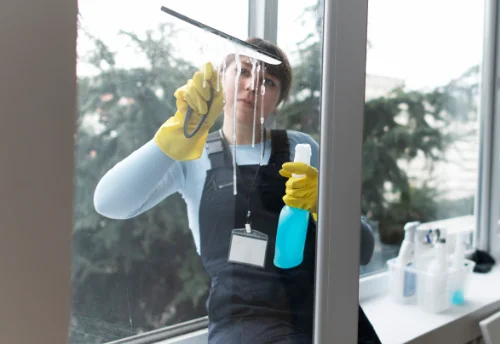 Nettoyage de vitres intérieures et extérieures à Frasne